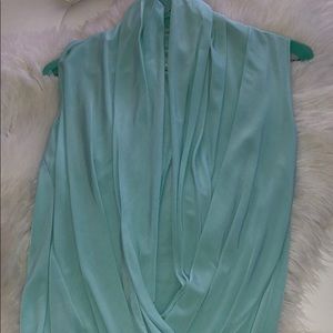 Like new Dana Marciano Bodysuit in Aqua blue